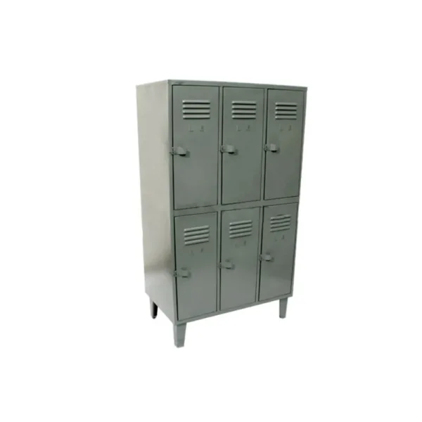 LOCKERS 3 CUERPOS 6 CASILLEROS