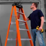 ESCALERA FIBRA VIDRIO TIJERA 12 PELDA 225KG - Imagen 3