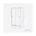 Clóset Caburgua 2 P Corredera Olmo Alpino - Imagen 6