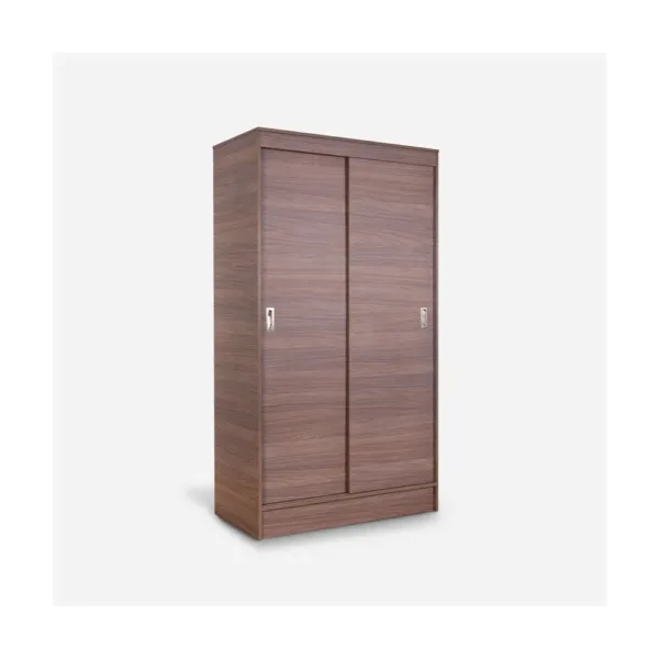 Clóset 2 Puertas Corredera Caburgua Walnut