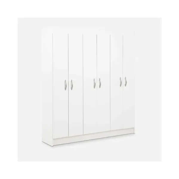 Clóset 6 Puertas Laredo Blanco
