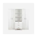 Clóset 6 Puertas 3 Cajones Maipo Blanco - Imagen 3