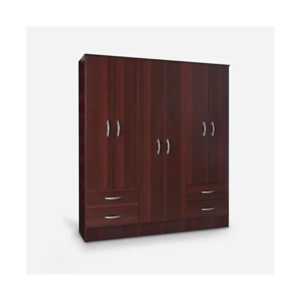 Clóset 6 Puertas 4 Cajones Maipo Chocolate