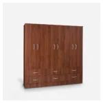Clóset 6 Puertas 6 Cajones Maipo Cerezo