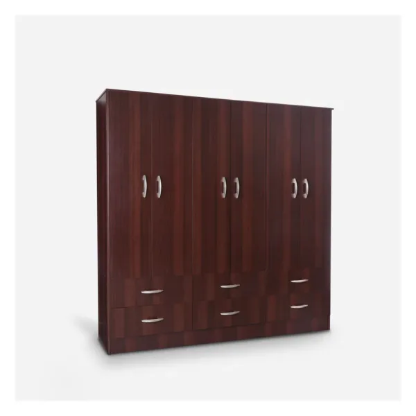 Clóset 6 Puertas 6 Cajones Maipo Chocolate