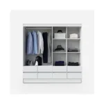 Clóset 4 Puertas Corredera 8 Cajones Maule - Imagen 3