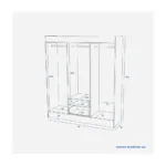 Clóset 6 Puertas 2 Cajones Trancura Blanco - Imagen 3