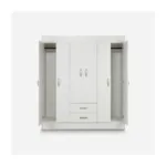 Clóset 6 Puertas 2 Cajones Trancura Blanco - Imagen 4