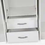 Clóset 6 Puertas 2 Cajones Trancura Blanco - Imagen 6