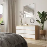 Cómoda 6 Cajones Nórdica Olmo Blanco - Imagen 6