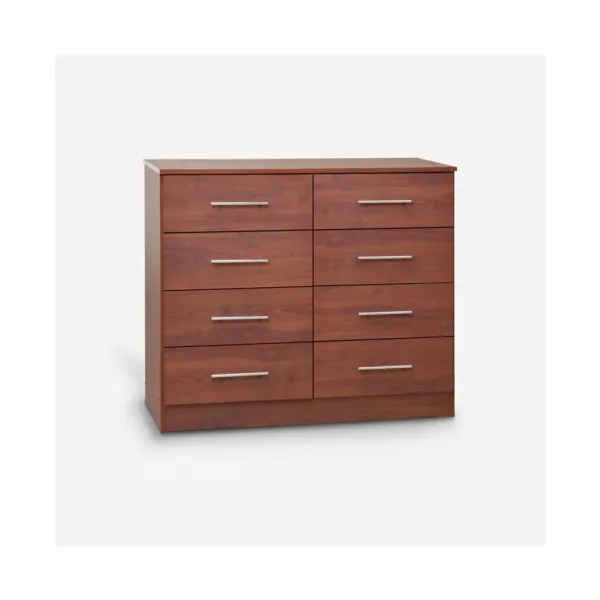 Cómoda 8 Cajones Polux Cerezo