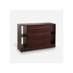 Cómoda 3 Cajones Rigel Chocolate