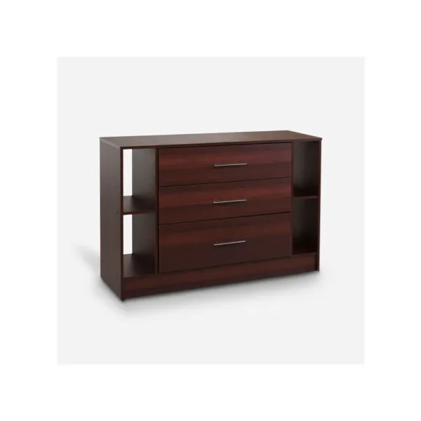 Cómoda 3 Cajones Rigel Chocolate