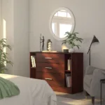 Cómoda 3 Cajones Rigel Chocolate - Imagen 5