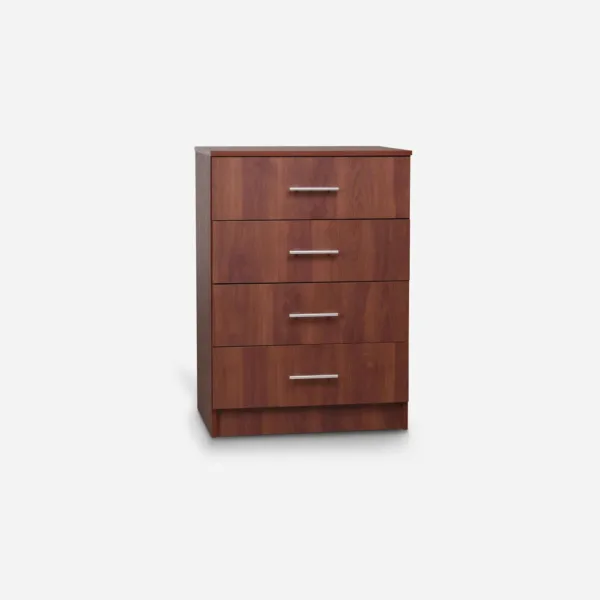 Cómoda Cajonera 4 Cajones Fénix Cerezo