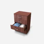 Cómoda Cajonera 4 Cajones Fénix Cerezo - Imagen 2