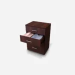 Cómoda Cajonera 4 Cajones Fénix Chocolate - Imagen 3