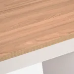 Escritorio 3 Repisas Olmo Blanco 123x80x53 - Imagen 5