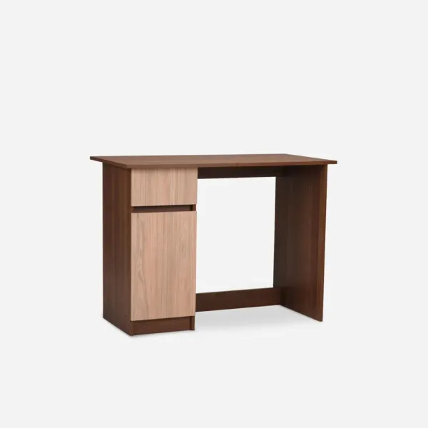 Escritorio 1 Puerta 1 Cajón Olmo Nogal 100x50