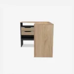 Escritorio Esquinero 2 Cajones Gráfito Olmo - Imagen 3