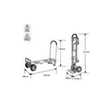 CARRO ALUMINIO DUAL 250 KILOS - Imagen 7