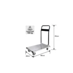 CARRO ALUMINIO MANGO ABATIBLE  150 KG - Imagen 2