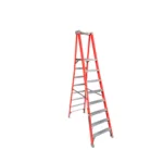 ESCALERA FIBRA VIDRIO TIJERA PLATAFORMA 8 PELD