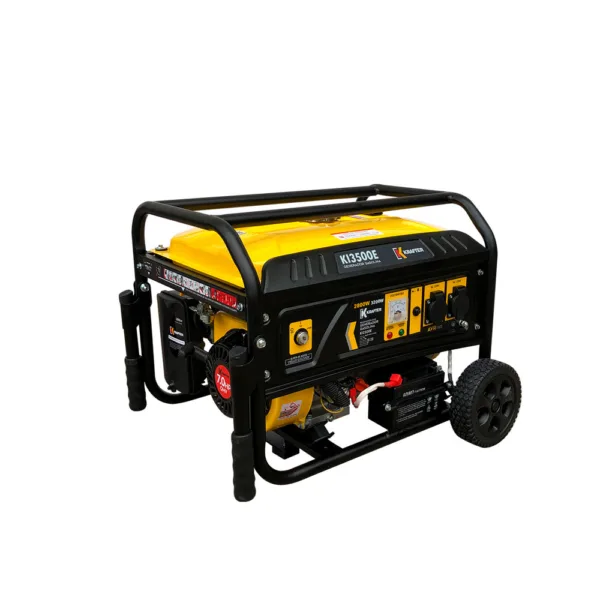 GENERADOR GASOLINA KRAFTER 3,2 KVA PE KI3500E partida Electrica