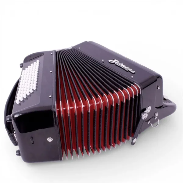 Acordeón Scimone de botones 72 bajos con funda